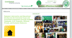 Desktop Screenshot of greenpeabody.org